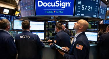 DocuSign stock price at risk of a crash after earnings on March 17