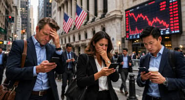 US markets open lower on Thursday, Dow Jones down almost 300 points