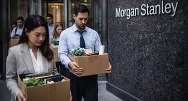 Morgan Stanley lays off about 2,500 employees in latest Wall Street cuts