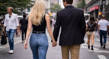 Levi's sales hid a 'Love Story' ft Carolyn Bessette and its 517s; stock zooms 12%