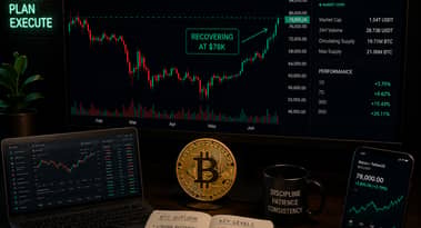Bitcoin rebounds above $78K as ETF outflows ease, bulls eye recovery