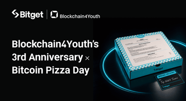 Bitget marks Blockchain4Youth anniversary with BTC Pizza Day campaign