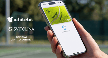WhiteBIT launches Svitolina Nova Card with charitable contribution mechanism