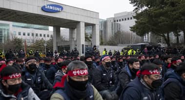 Samsung-arbeidskonflikt utløser frykt for forstyrrelser i chipforsyningen