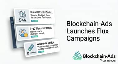 Blockchain-Ads launches Flux Campaigns: ads built in real time, for every user