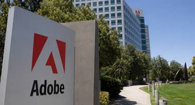 Qu'est-ce qui explique le nouvel élan de l'action Adobe lundi ?