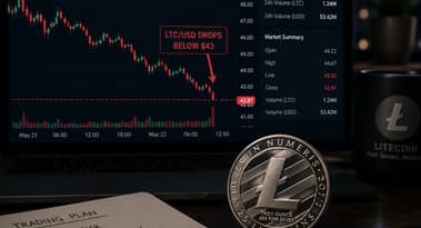 What next for Litecoin after dropping below $43? Check forecast