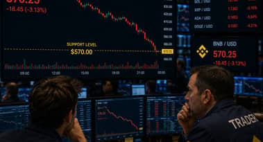 BNB dips below $600 as weak ETF demand and bearish derivatives pressure mount