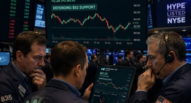 HYPE price tests key $62 support as traders weigh rebound after 15% drop