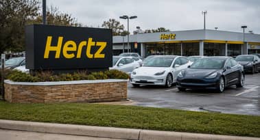 Hertz stock plunges as weak used-car demand hits earnings outlook