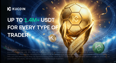 KuCoin unveils Crypto Cup with up to 1.4M USDT reward pool