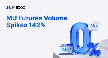 MEXC reports 142% volume surge for MU futures following record Micron earnings beat
