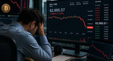 Le cours du Bitcoin passe sous $63,000 : une chute plus profonde est-elle à venir ?