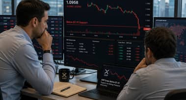 Is XRP’s $1 support about to crack as institutional demand cools?
