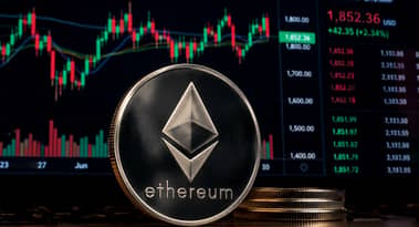 Why is Ethereum falling after briefly breaking above the $1,930 level?