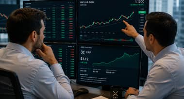 XRP supera los $1,10 mientras operadores vuelven a apuestas apalancadas