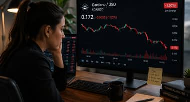 كاردانو يصطدم بحاجز قرب $0.178 مع تراجع الطلب الرافعي