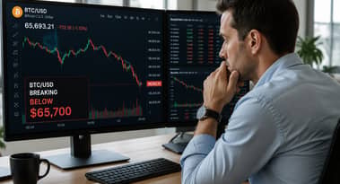 Bitcoin price slips below $65,800: is a deeper correction now coming?