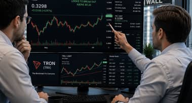 TRX tests $0.33 resistance: is Tron's gasless payment boom enough?