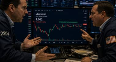 Alcistas de NEAR defienden $1.97; menor apalancamiento amenaza la recuperación