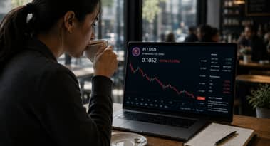 Pi Network-prisen faller for femte dag mens $0.10-støtten kommer i fokus