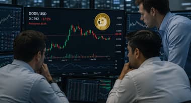 هل يستطيع دوجكوين الثبات عند $0.07 مع توتر المتداولين بعد صدمة إيران؟