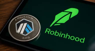 ARB stiger efter Robinhood Chain-lansering som sätter DAO-intäkter i fokus