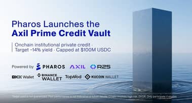 Pharos brings private credit onchain with Axil Prime Credit Vault, eyeing 14.3% yield