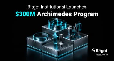 Bitget Institutional launches $300M Project Archimedes