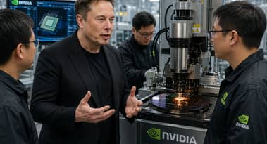 NVDA avanza, AMD scivola dopo che Musk dice SpaceX userà 'esclusivamente' Nvidia