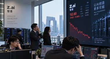 Why Z.ai shares sank over 10% as Chinese OpenAI rival seeks another $5 billion