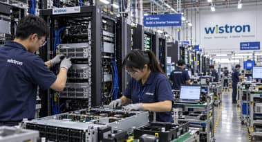Nvidia supplier Wistron is spending big on AI: why is the stock falling?