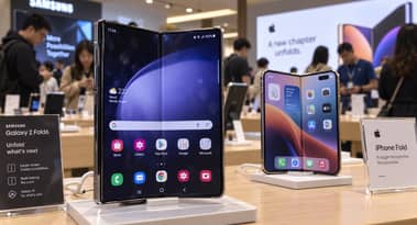 Samsung stock plunges as Apple enters foldables: is its seven-year lead at risk