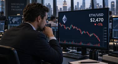 إيثيريوم ينخفض دون 2,500$ — هل يمهّد هذا التراجع لاندفاع جديد لـ ETH؟