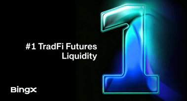 BingX ranks no. 1 for Tradfi perpetual futures liquidity