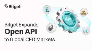 Bitget expands Open API to global CFD markets