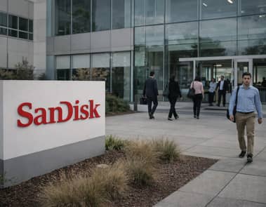 SanDisk gains after Bernstein raises price target on memory supercycle outlook