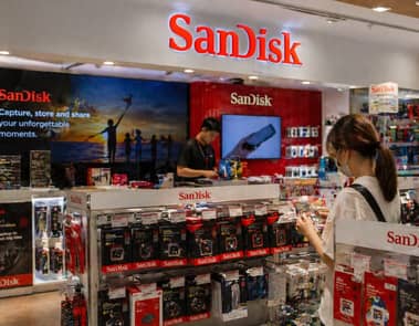 Why SanDisk stock is surging 6% today, making 34% gains in this week
