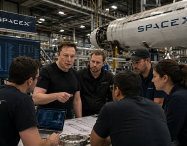 Por que as ações da SpaceX caem mais de 4% nesta segunda-feira