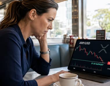 XRP cerca de $1: por qué los traders temen otra fuerte caída