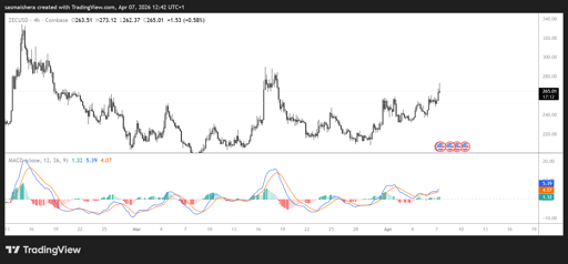 ZEC/USD 4H Chart