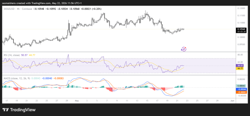 DOGE/USD 4H Chart