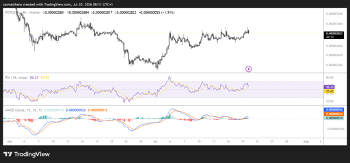 PEPE/USD 4-timers diagram