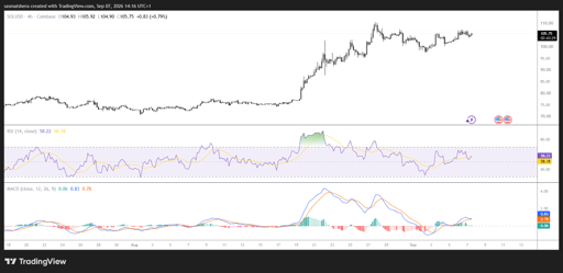 SOL/USD4H Chart