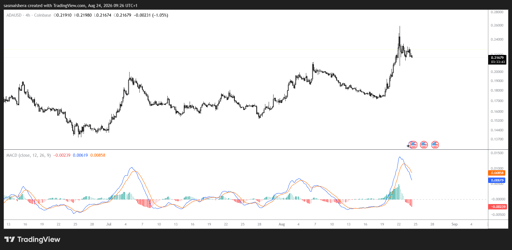 مخطط ADA/USD (4 ساعات)
