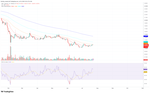 XRP/USDT 1-day price chart. Source: TradingView.